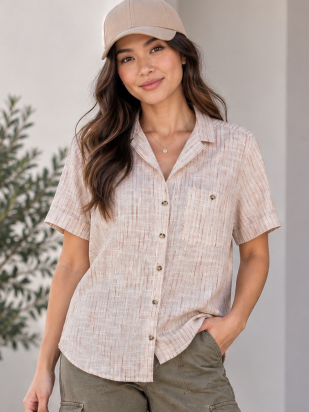 Toad&Co short-sleeve button-up shirt
